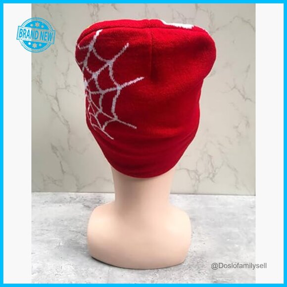 Y2K Graphic Letter Beanie Knitted Skull Cap Winter Warm Unisex Streetwear main image 5